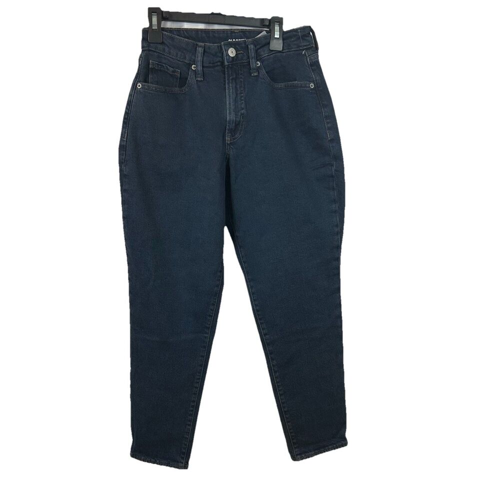 Old Navy O.G. High Rise Straight Leg Jeans Curvy 2 Dark Wash Secret Slim Pockets